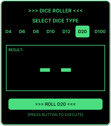 Retro Dice