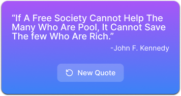 Gradient Quote