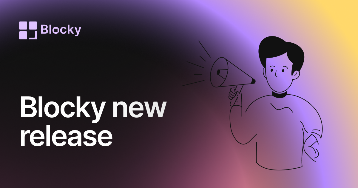 Blocky Widget Release: Account Links and Smarter Embeds