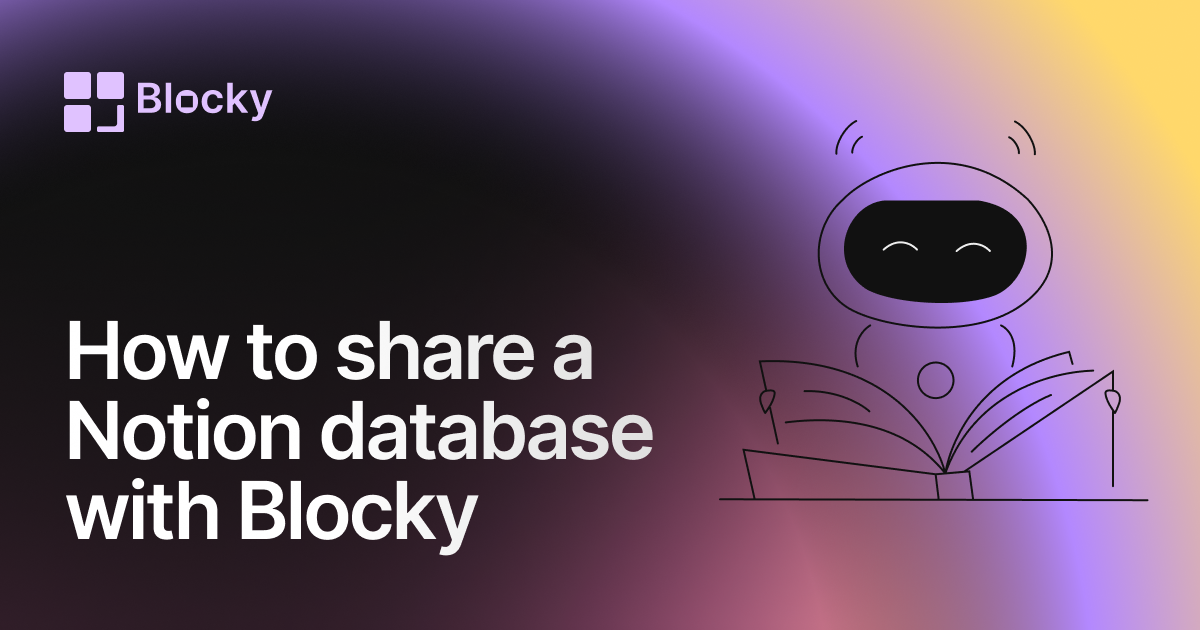 Create Charts from a Notion Database