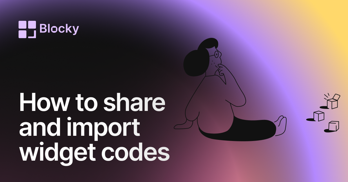 How to Create and Use Notion Widget Codes in Blocky