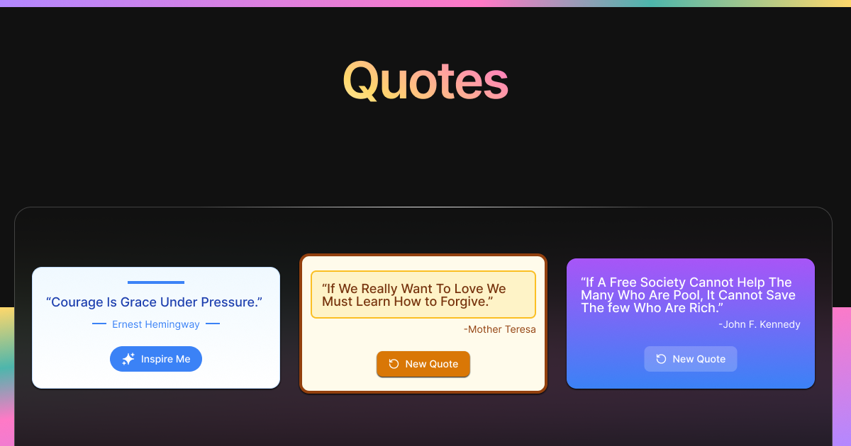Quotes preview